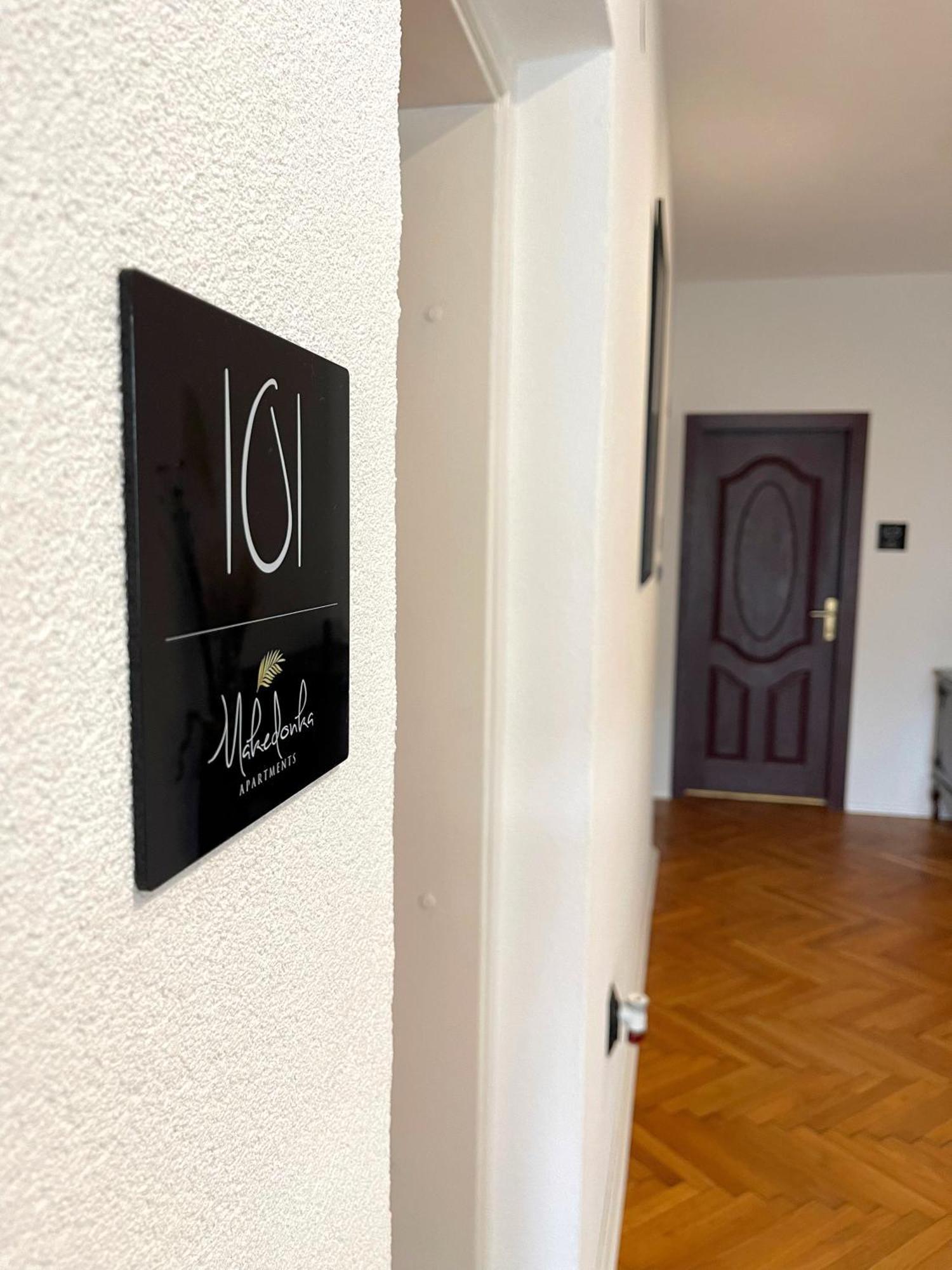 Makedonka Apartments Ohrid Exterior foto